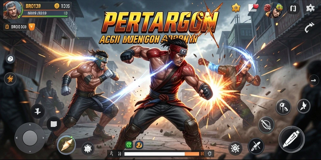 Tampilan menegangkan dari pertarungan di BRO138.