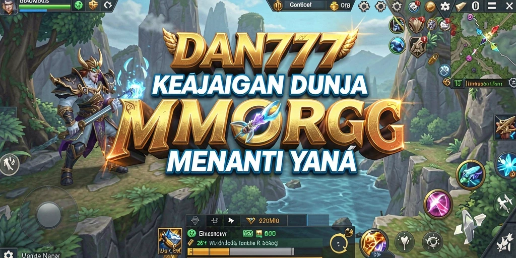 Gameplay seru dalam dunia fantasi MMORPG yang menakjubkan.