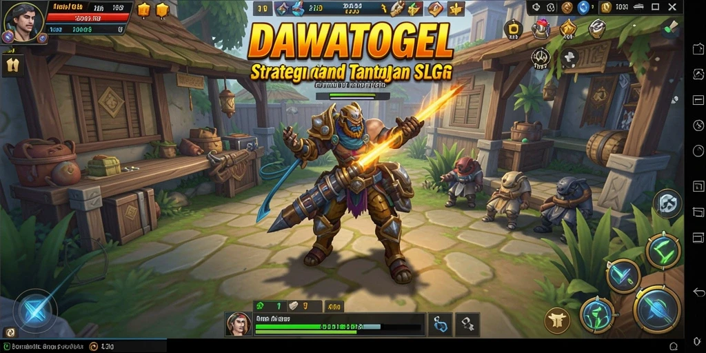 Tampilan gameplay intens dan strategi mendalam di DAWATOGEL.