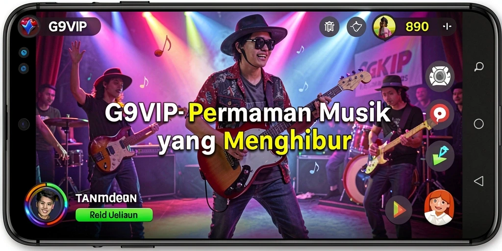 Tampilan gameplay G9VIP yang seru dan menarik.