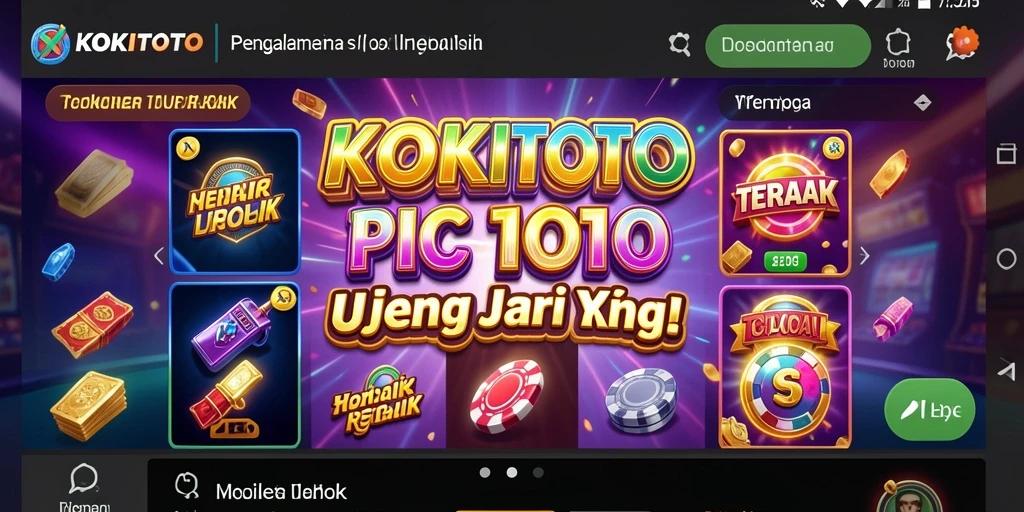 Tampilan gameplay KOKITOTO yang menakjubkan dan penuh aksi Slot.
