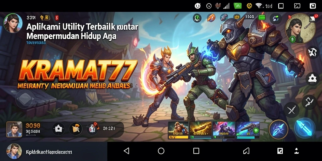 Tampilan antarmuka KRAMAT77 yang intuitif dan ramah pengguna.