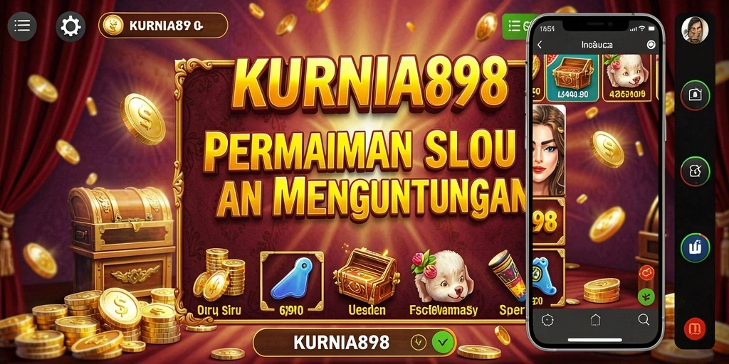 Tampilan menarik dari gameplay Slot KURNIA898.