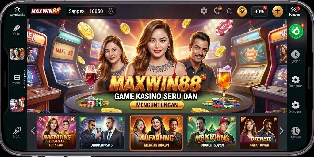 Tampilan gameplay MAXWIN88 yang menarik dan penuh aksi.
