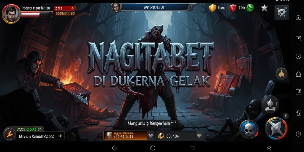 Gameplay NAGITABET yang penuh ketegangan dan misteri.