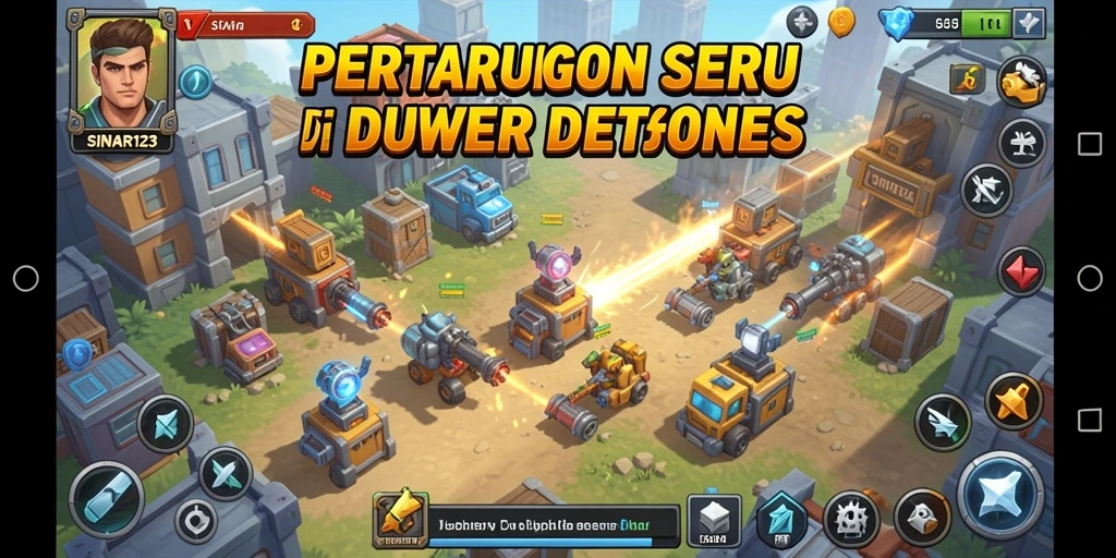 Tampilan gameplay SINAR123 yang seru dan mendebarkan.